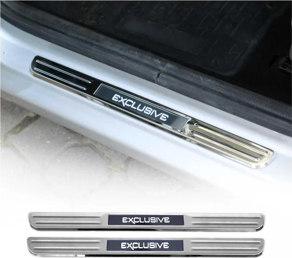 Kit 2 Battitacco BMW F10 2010-17 Luce Cromata | Ricambio Tuning Top