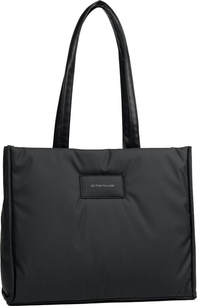 Tom Tailor Handtaschen Patti, Zip shopper L, black, Schwarz