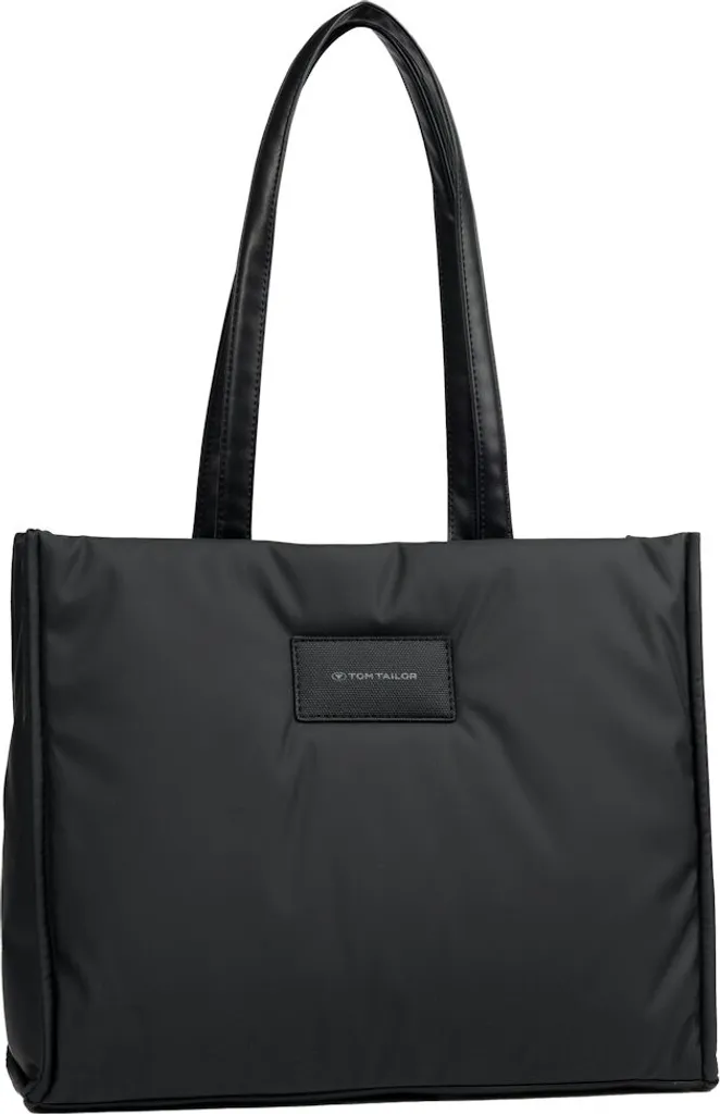 Grand Sac Shopper Noir pour Femme - Cabas de Ville Tom Tailor Patti L
