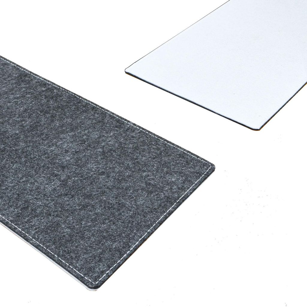 2er Set Bierbankauflage Filz 180x28cm - 8mm Sitzkissen Produktbild 