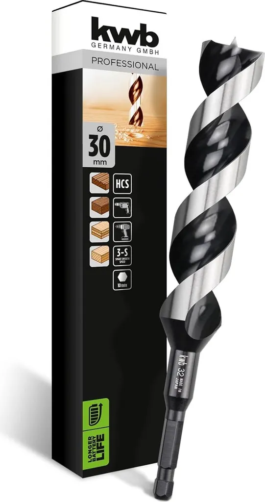 Punta KWB 042930 da 30mm: Qualità Tedesca per il Tuo Legno