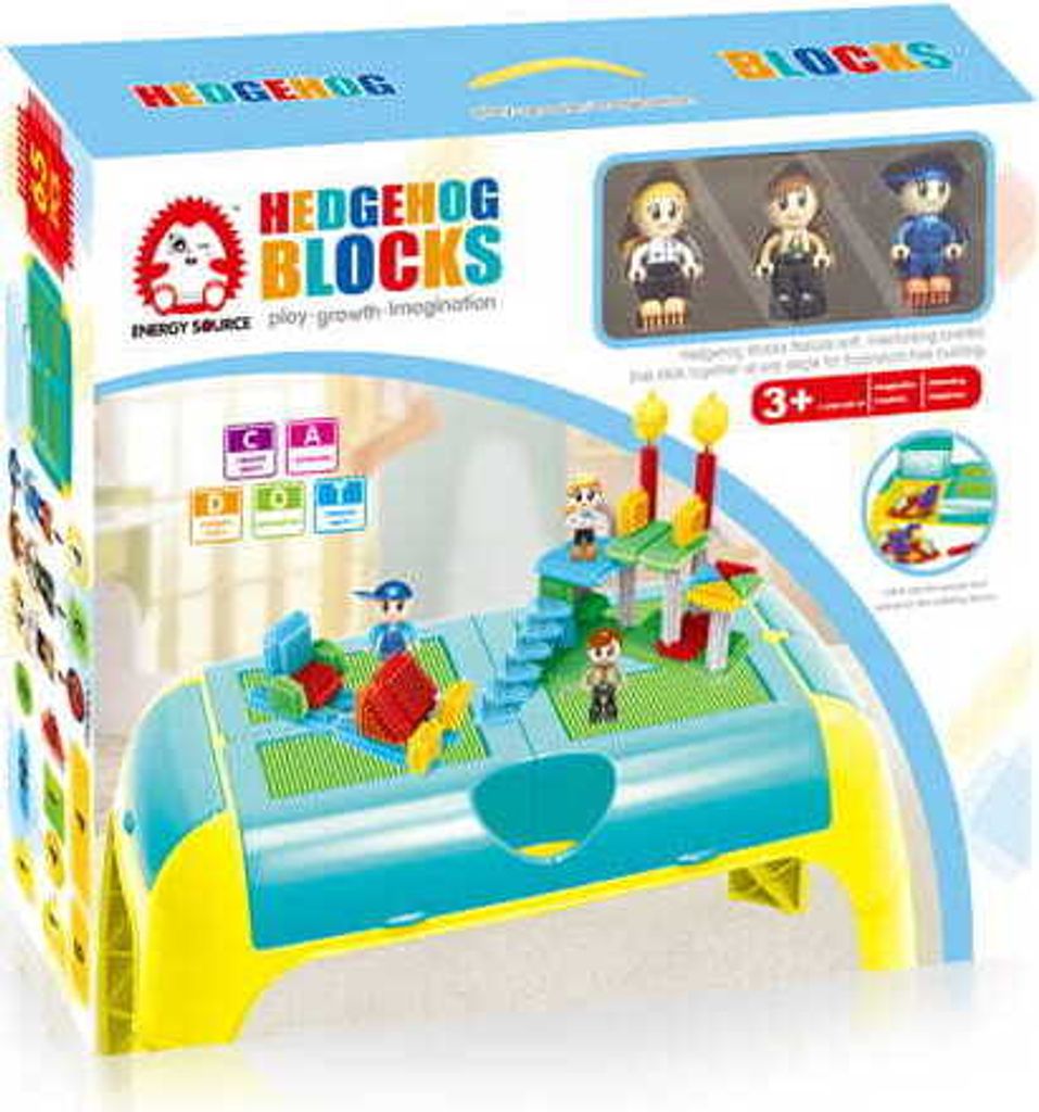 TISCH für Stapelblöcke IGEL 65 Stk.