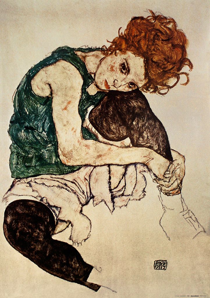 Egon Schiele Kunstdruck 60 x 90 cm