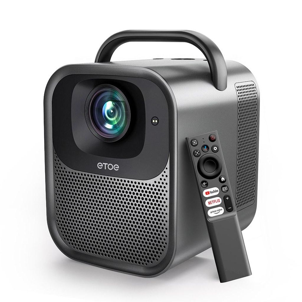 ETOE Seal Pro Beamer 1080P Native 1300 ANSI Google TV Produktbild 