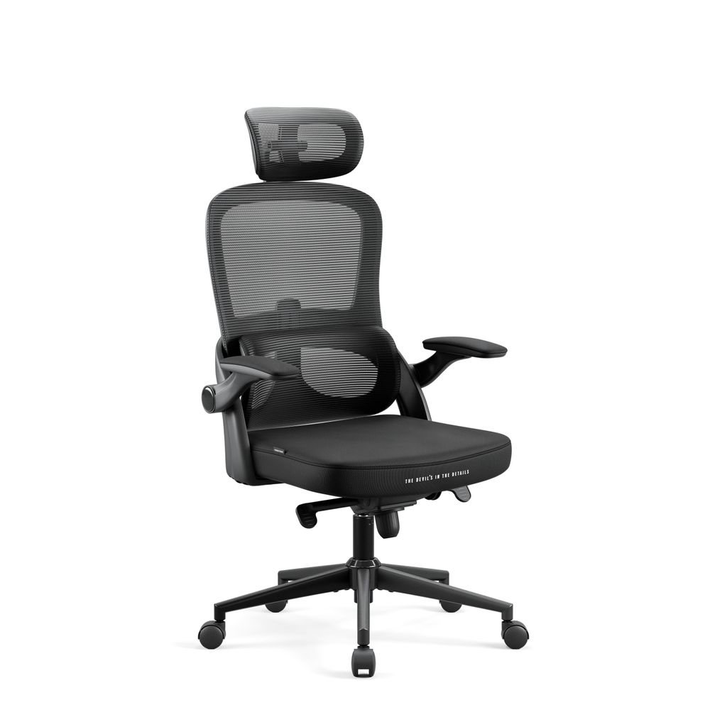 Diablo V-Light Sedia da ufficio ergonomica Braccioli 3D Immagine del prodotto 