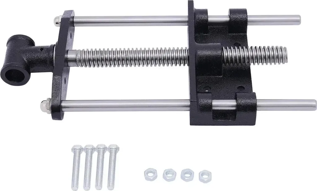 Étau d'établi bois pour assemblage et collage - Serrage acier 23 cm