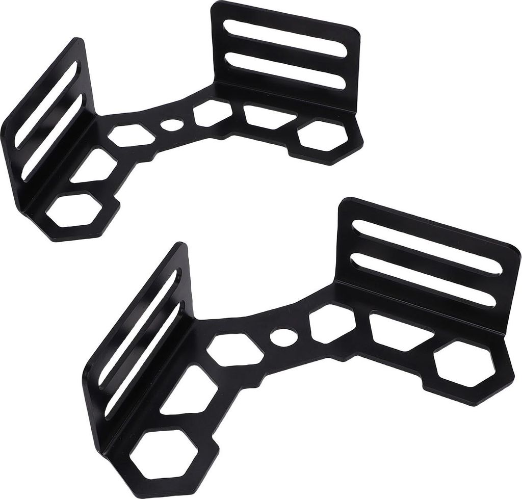 2 Stück LKW-Bettgitter-Eckzwickel Stahl-Frontbefestigungsanker-Montagehalterung Ersatz für Toyota Tacoma 2005–2015