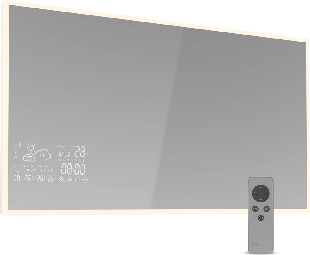 Grzejnik na podczerwień Blumfeldt 600W - naścienny, Smart Zdjęcie produktu 