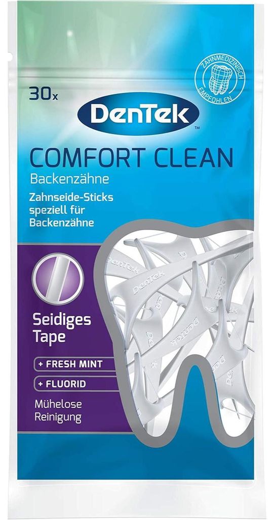 Dentek Comfort Clean filo interdentale in stick antistrappo Immagine del prodotto 