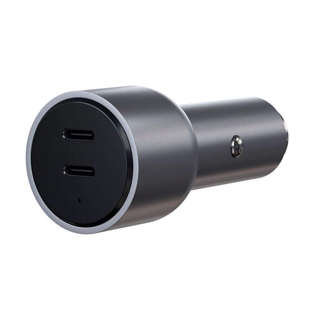 Satechi – 40W duálna USB-C PD nabíjačka do auta (vesmírne Obrázok produktu 