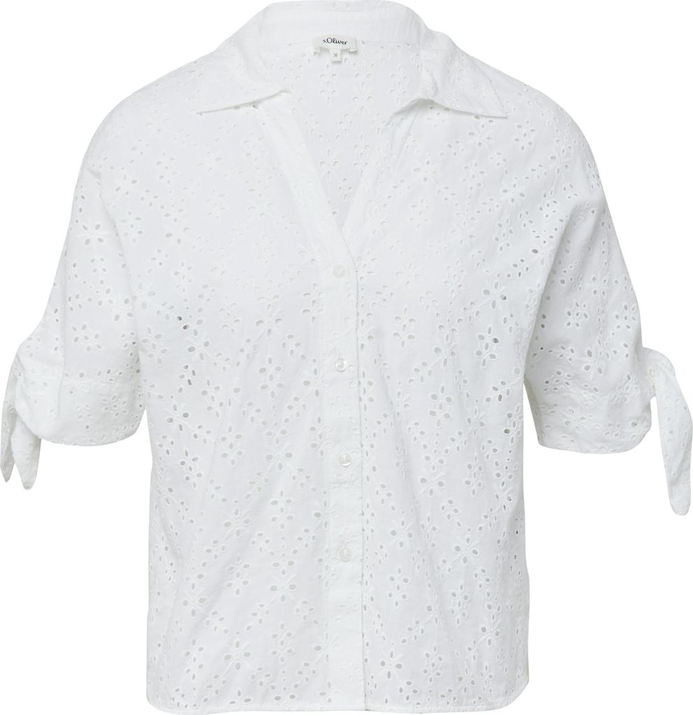 Bluse 0100 WHITE Größe 38