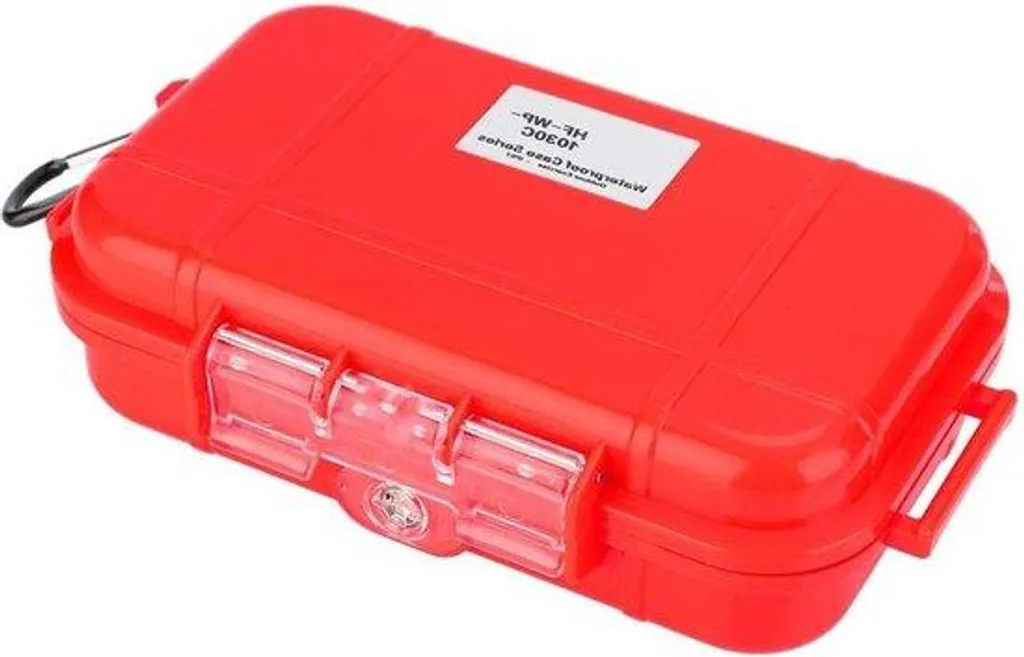 Sac à dos de secours étanche et antichoc rouge - Gamme Sécurité Pro