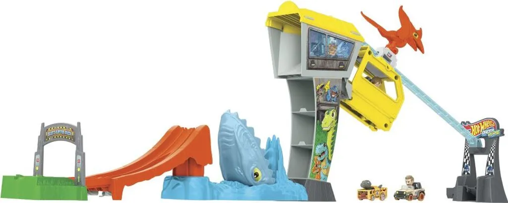 Évitez l'Ennui avec le Circuit Hot Wheels RacerVerse Jurassic World Pro