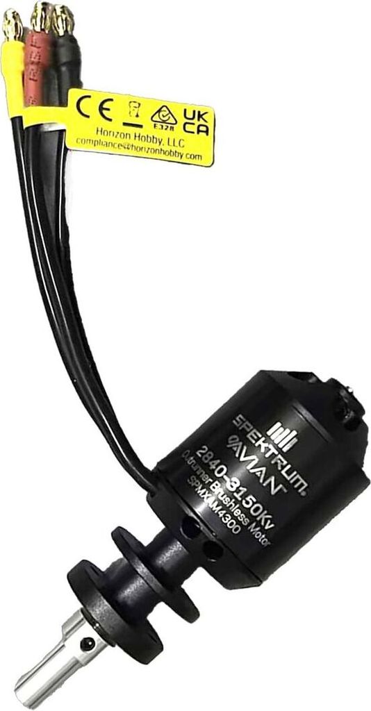 Spektrum Brushless Motor 2840-3150Kv 6-Pole: Viper 64mm EDF Jet