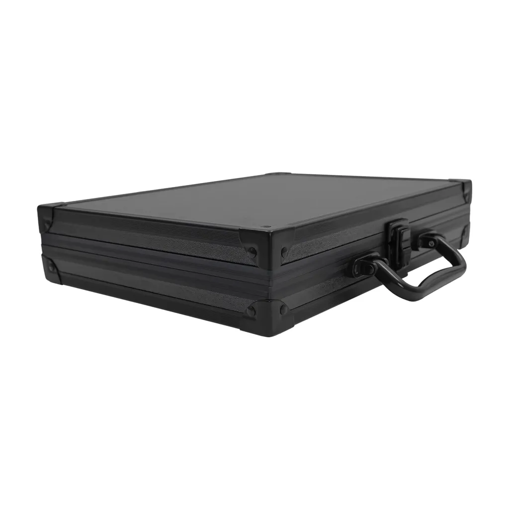 Grand présentoir bijoux portable 70 compartiments avec couvercle rigide - 5