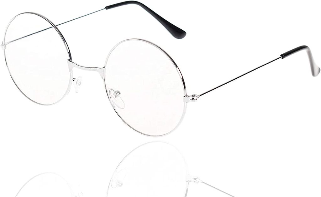 1x Weihnachtsmannbrille Nikolausbrille Brille Nikolaus rund Produktbild 