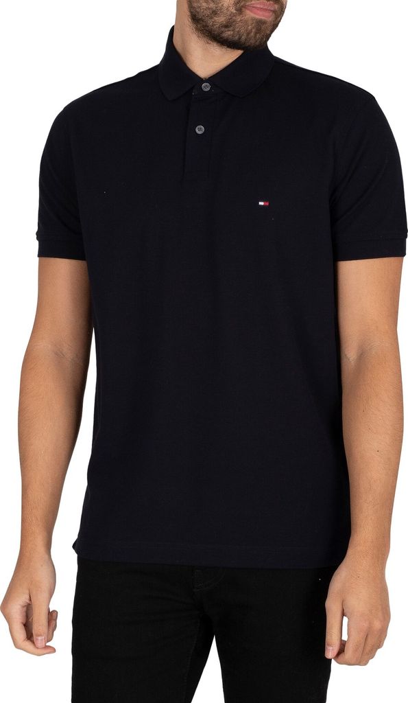 Tommy Hilfiger Herren Das 1985er reguläre Poloshirt, Blau M Produktbild 