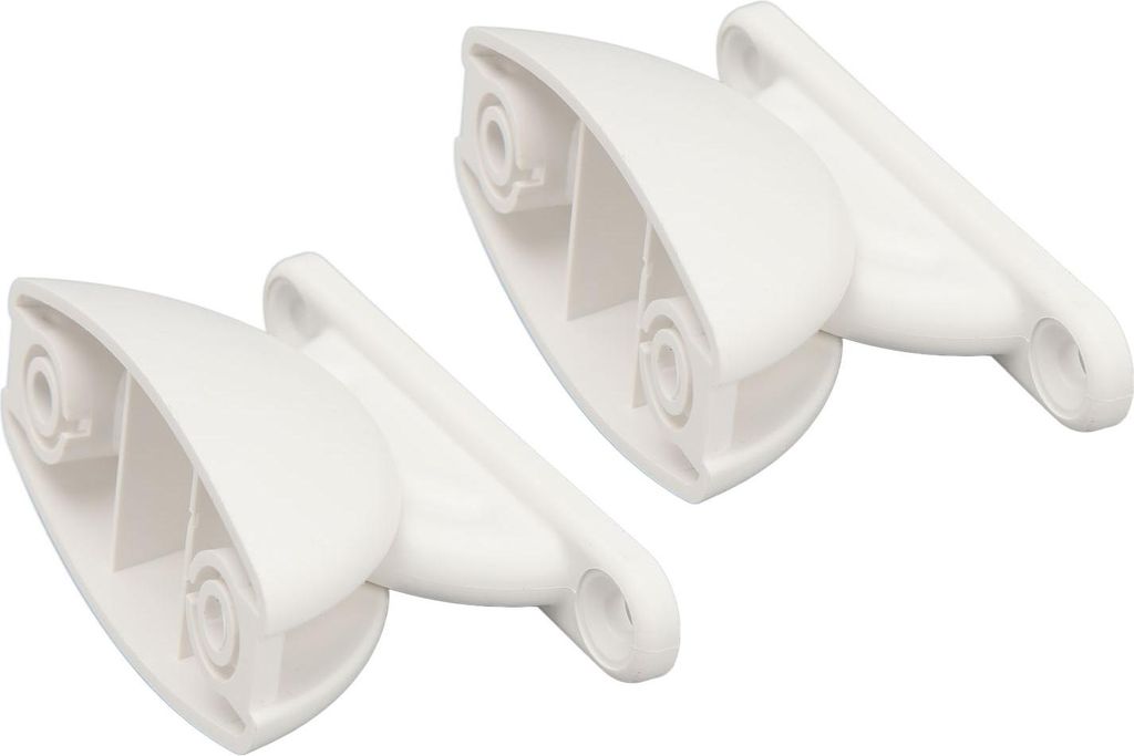 Wohnmobil-Tür-Halterungs-Set, bogenförmiger Nylon-Anschlag-Haltehalter für Wohnmobil, Anhänger, Wohnmobil, weiß