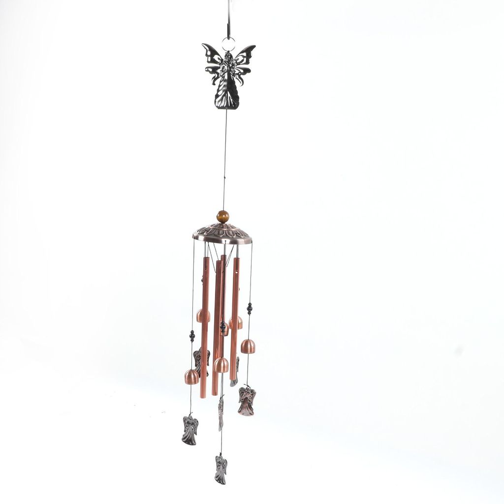 Engel-Windspiele – Exquisite Retro-Windspiele aus Metall – Dekoration und Geschenk für Garten, Innenhof und Wohnzimmer