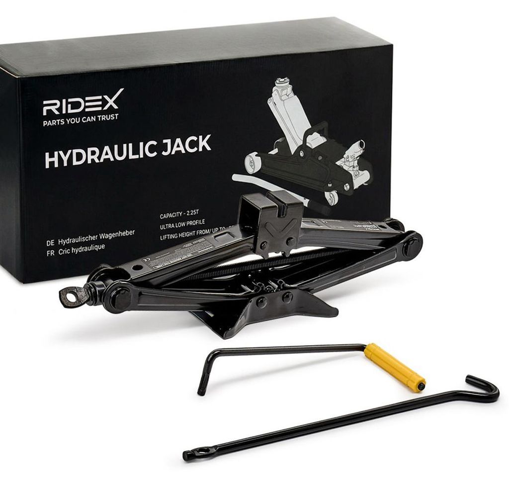 RIDEX 4710A0009 Wagenheber PKW Autoheber Unterstellheber 1 Produktbild 
