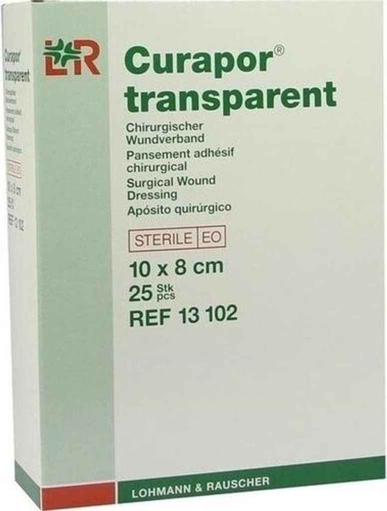 CURAPOR Wundverband steril transparent 8x10 cm Produktbild 