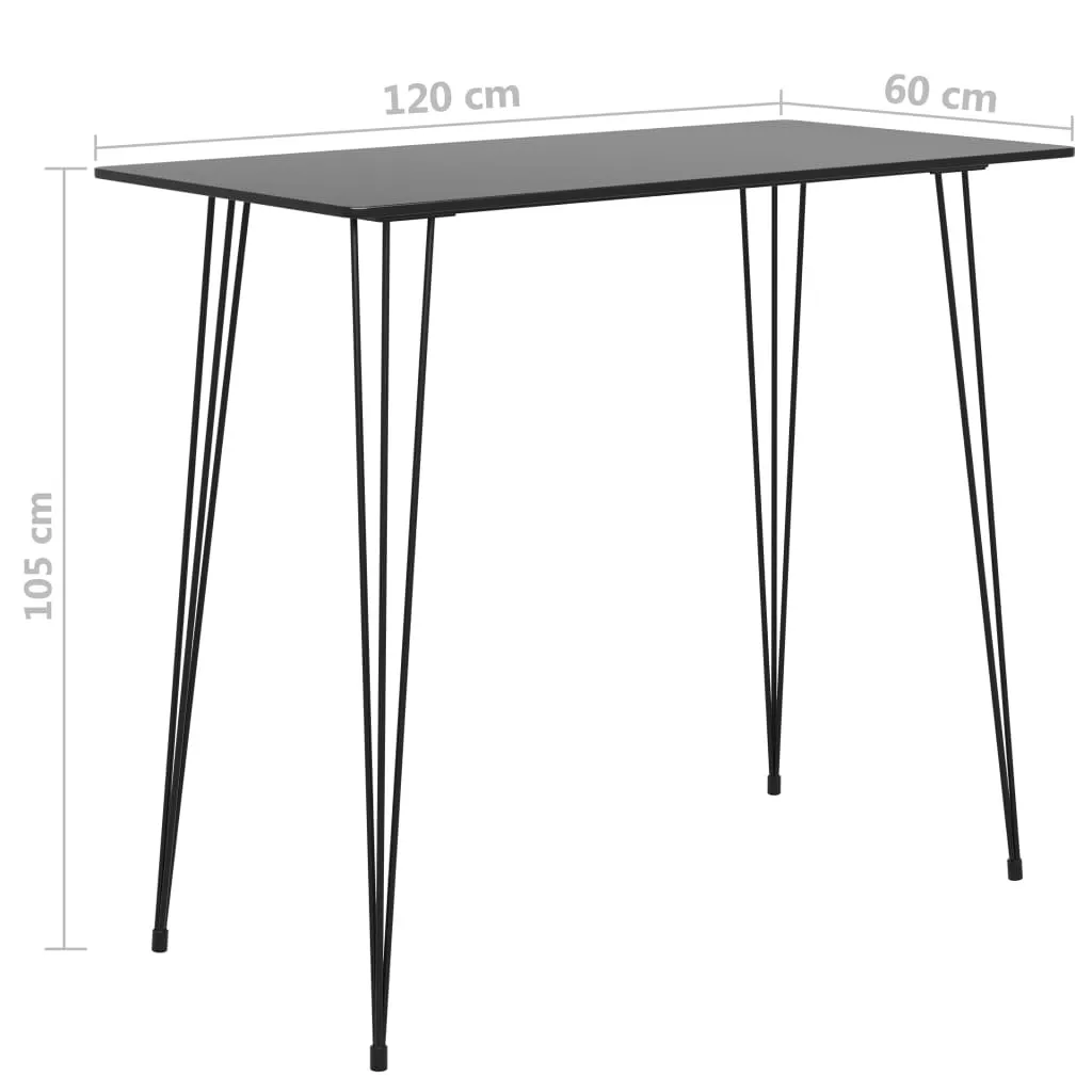 Set de bar 5 pièces noir et gris idéal pour vos soirées et réceptions - 12