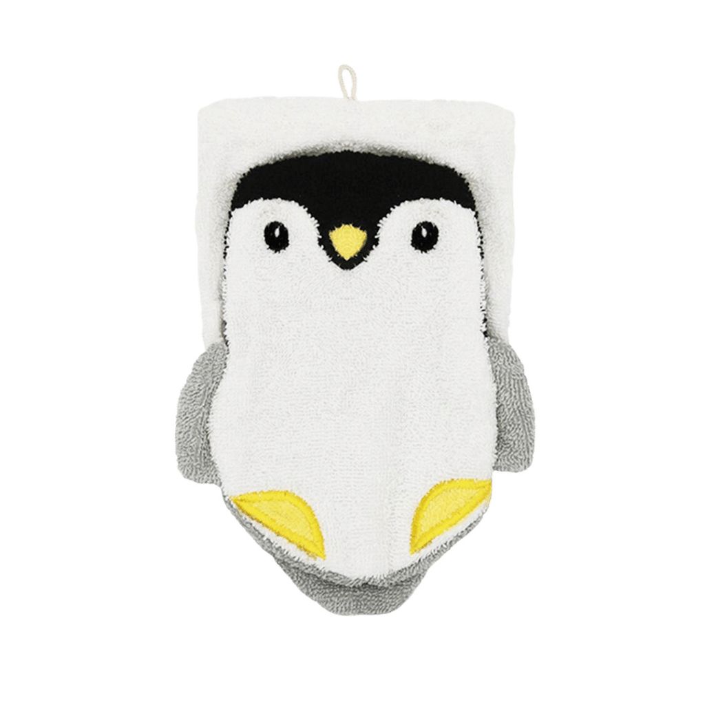 Bio Waschlappen Zoo Tieren Pinguin Produktbild 