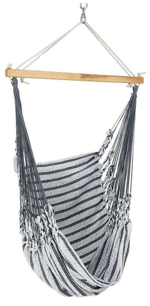Chico Hängesessel wetterfest beige-grau Hängestuhl