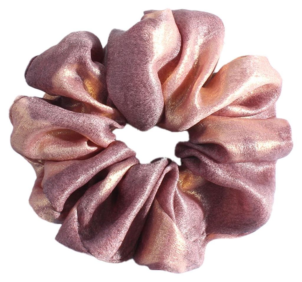 Haargummi für Damen, verstellbar, elastisch, mit Faltenmuster, große Größe, Haargummi für Dutt und Pferdeschwanz, Haaraccessoire