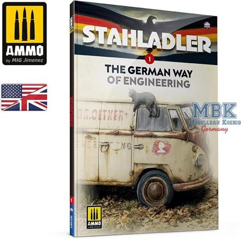 Ammo by MIG AMIG6289 Stahladler 1 Guide de Peinture et Profils Allemands