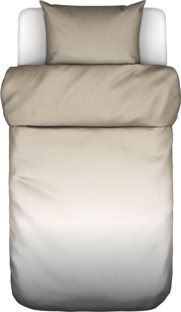 Marc O' Polo Satin-Kissenbezug einzeln Jorn Farbe Dark sand Größe 40x40