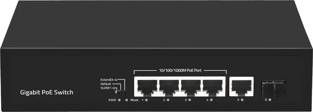 Supprimez vos Blocs Secteur avec le Switch Ethernet 5 ports PoE 1G