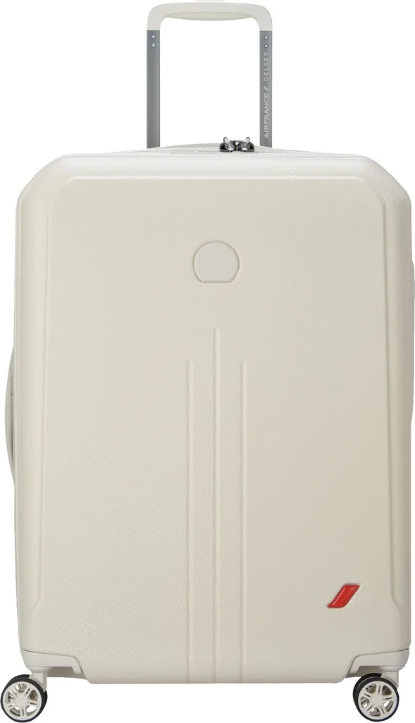Valise DELSEY PARIS Allure 4DR Trolley 66cm Ivory écru Haute Qualité