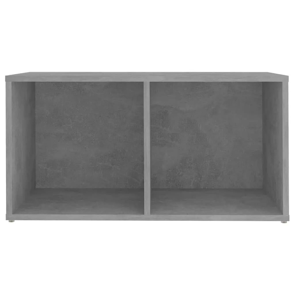 Set 2 Mobili Porta TV Grigio Cemento | Ottimizzato per Media Center - 5