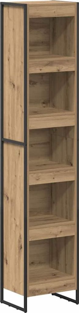 Regał na książki vidaXL, styl rustykalny, dąb, 40 x 30 x Zdjęcie produktu 