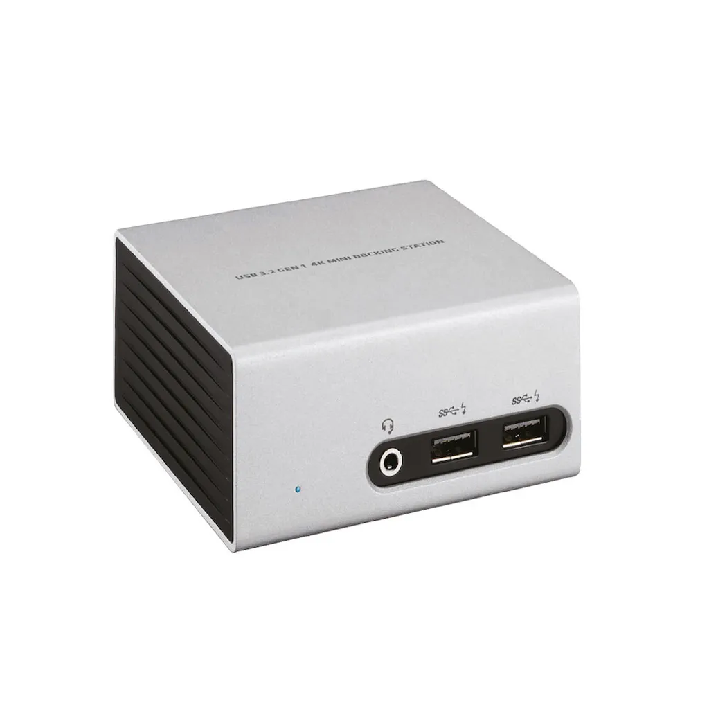 Mini-Docking Station 4K Ultra HD Club3D Multi-Écran HDMI DVI Argent