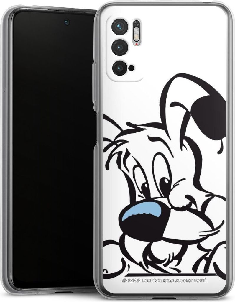 DeinDesign Handyhülle für Xiaomi Redmi Note 10 5G Silikon Hülle Case Smartphone Schutzhülle Comic Idefix Offizielles Lizenzprodukt