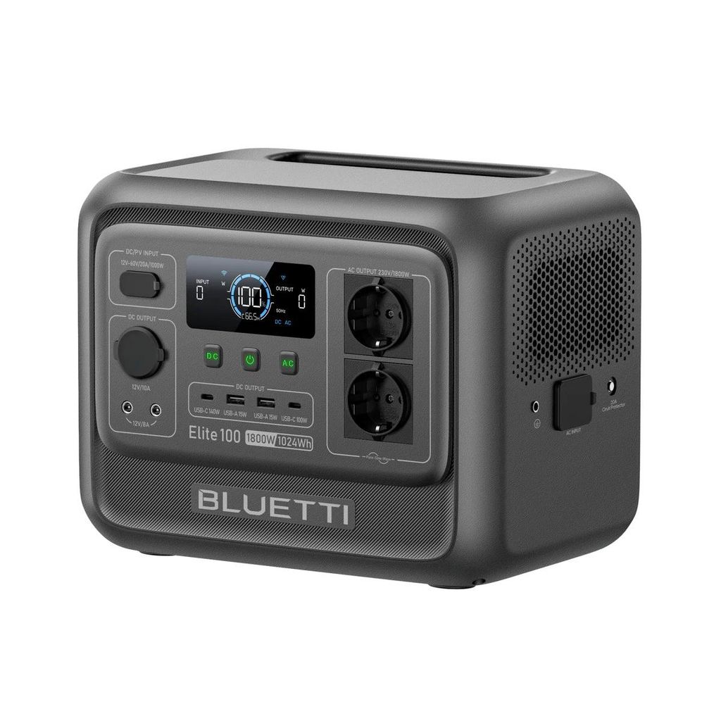 Bluetti Elite 100 V2, Lithium-železo-fosfátová (LiFePo4), Obrázek produktu 