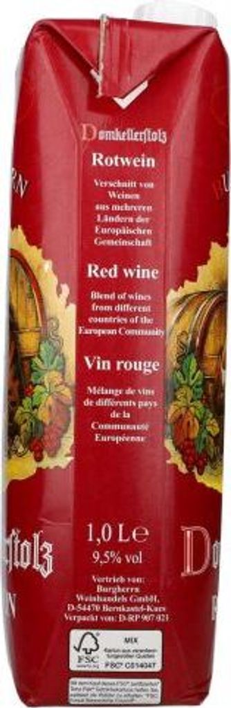 Domkellerstolz Rosé 9,5% 1 Ltr. – AllSpirits