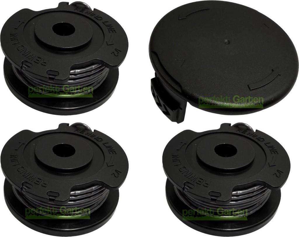 3 bobines de fil + capuchon pour Bosch 3600HA5000 Image du produit 