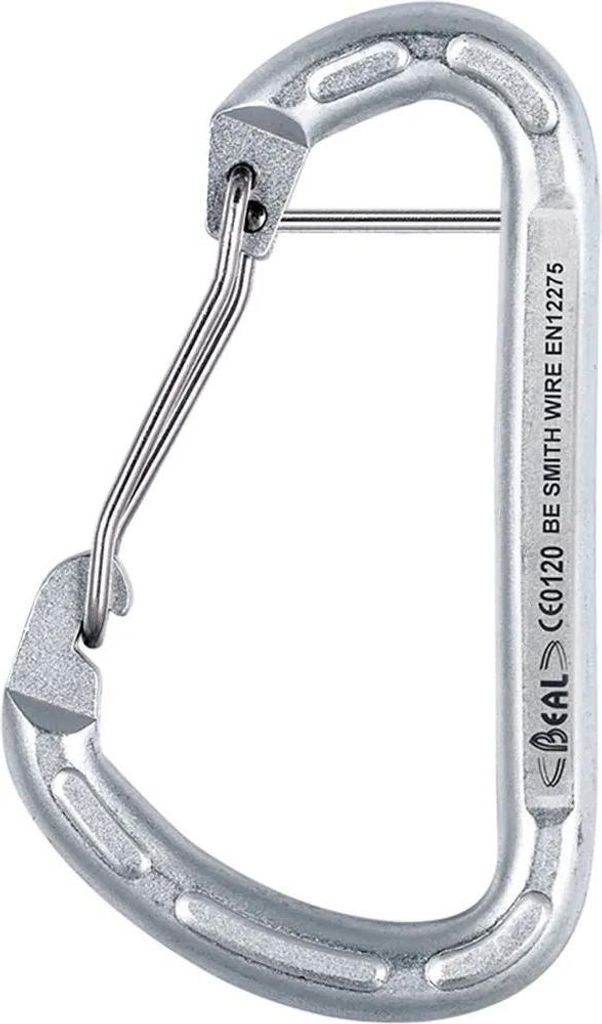 Beal Be Smith Captive Karabinerhaken Silber Silber One Size