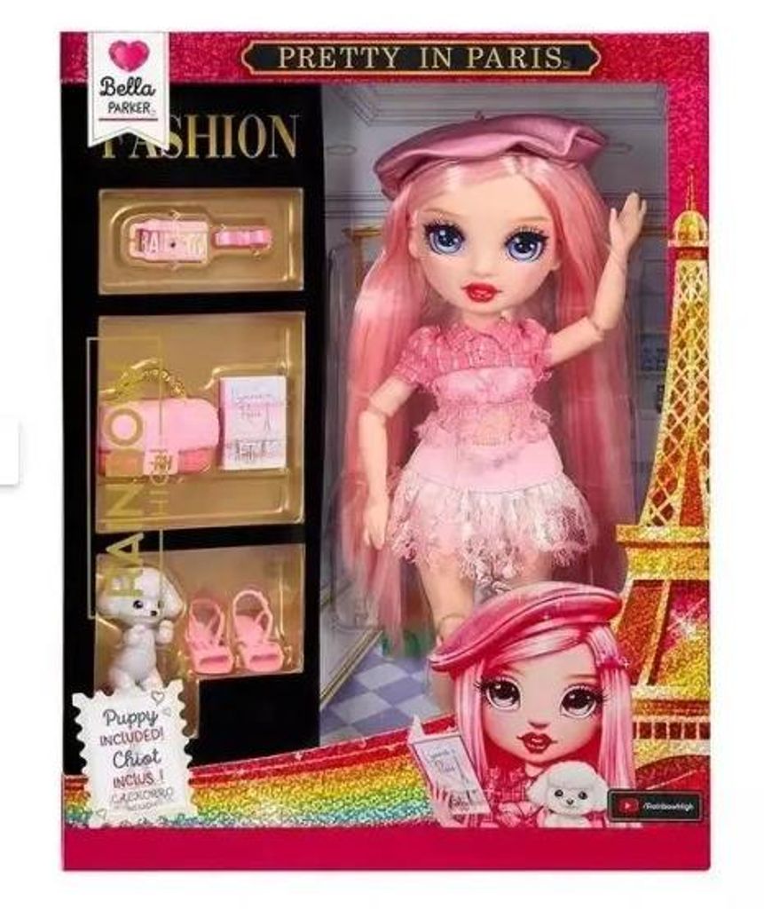 Rainbow High, Collection "Pretty in Paris" - Bella Parker Image du produit 