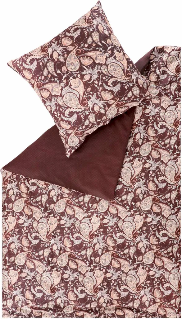 Set Copripiumino Esprit SALMLO Rosso 140x200 cm - Cotone 100% Resistente