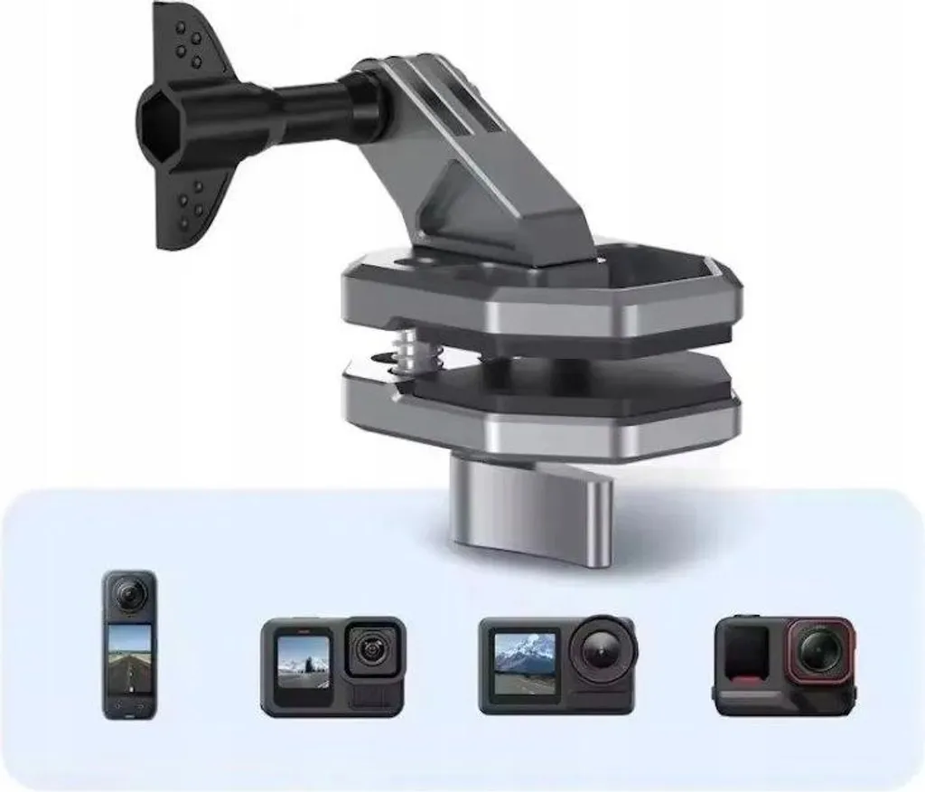 Supporto Clip Parabrezza Moto S3-EAK-03 per GoPro e Insta360 - Qualità - 7