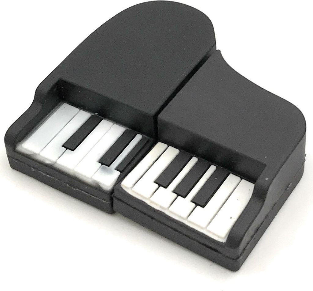 Onlineworld2013 Klavier Flügel Piano Musikintrument schwarz Funny USB Stick 64 GB USB 3.0