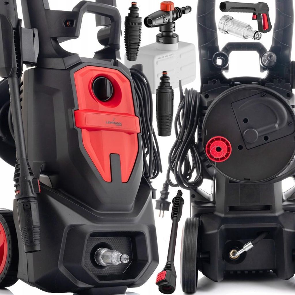 Hochdruckreiniger 290 Bar 2200W mit Schlauchaufroller, Produktbild 