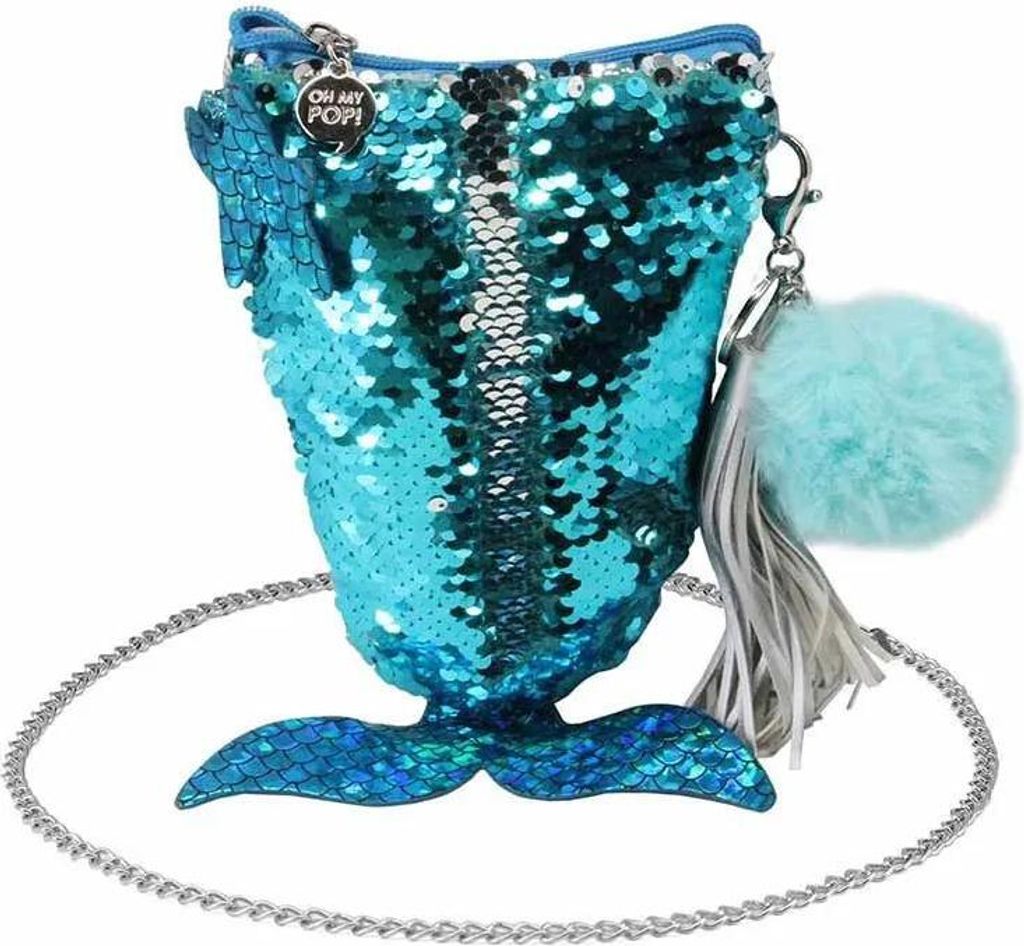 Karactermania Oh My Pop Mermaid Tasche Grün  Grün One Size Produktbild 