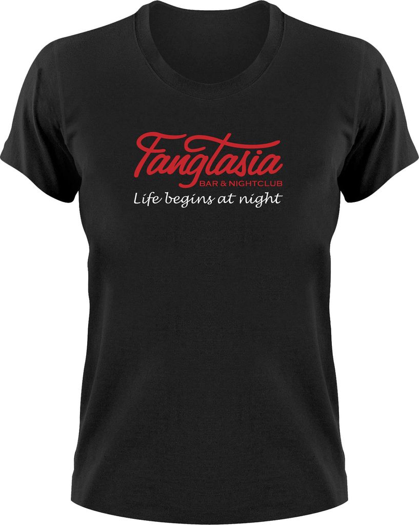 Styletex23 T-Shirt #1 Fangtasia Bar Logo, TV, Damen schwarz, XL