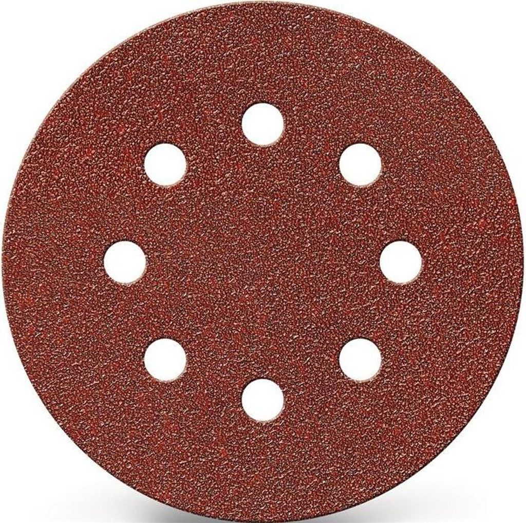 Haftschleifscheibe GLS 4 115mm K.80 f.HO/Metall Korund Lochanzahl 8 PROMAT