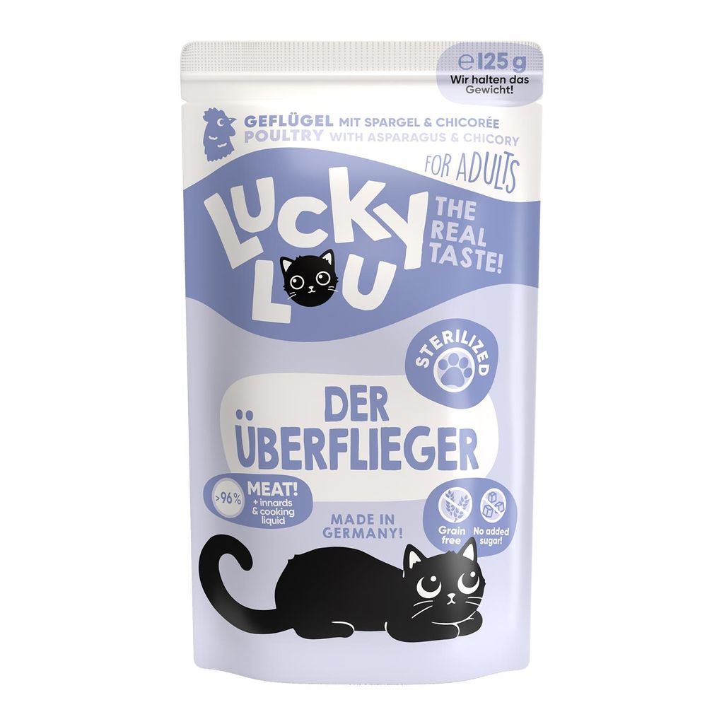 Lucky Lou Lifestage Sterilized Geflügel 125 g